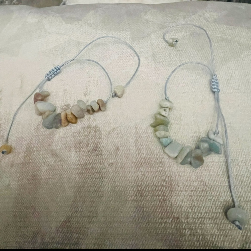 Mindful Souls Amazonite Stone Friendship Bracelets - Picture 4 of 4
